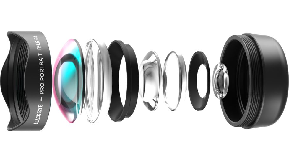 Black Eye Pro Tele G4 Lens, Black, G4TE001