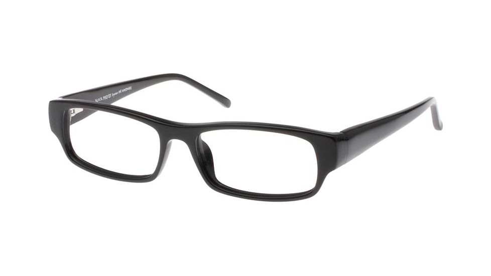 Black Forever Bk586 586 Bifocal Shiny Black Frames 