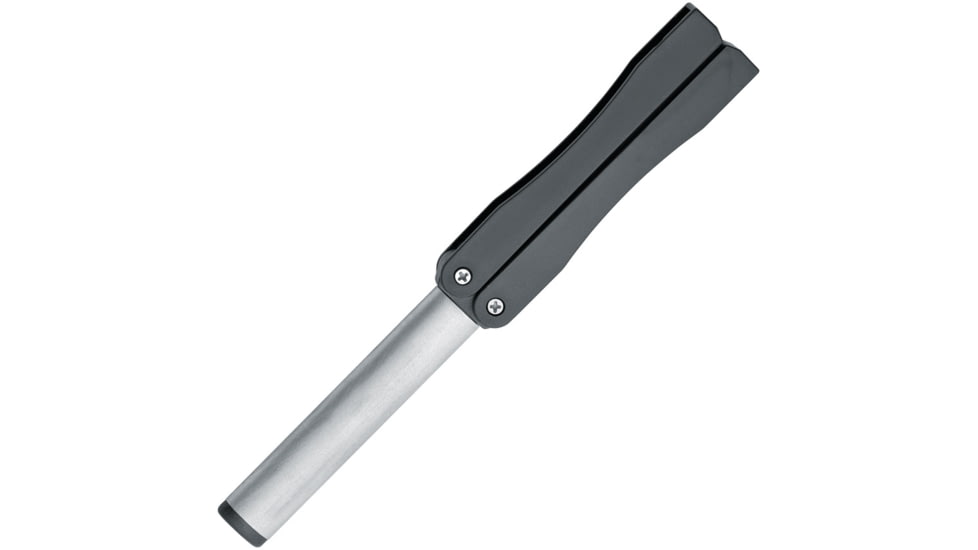 Black Fox Folding Diamond Sharpener, 5 overall, Black ABS handle, 09FX025