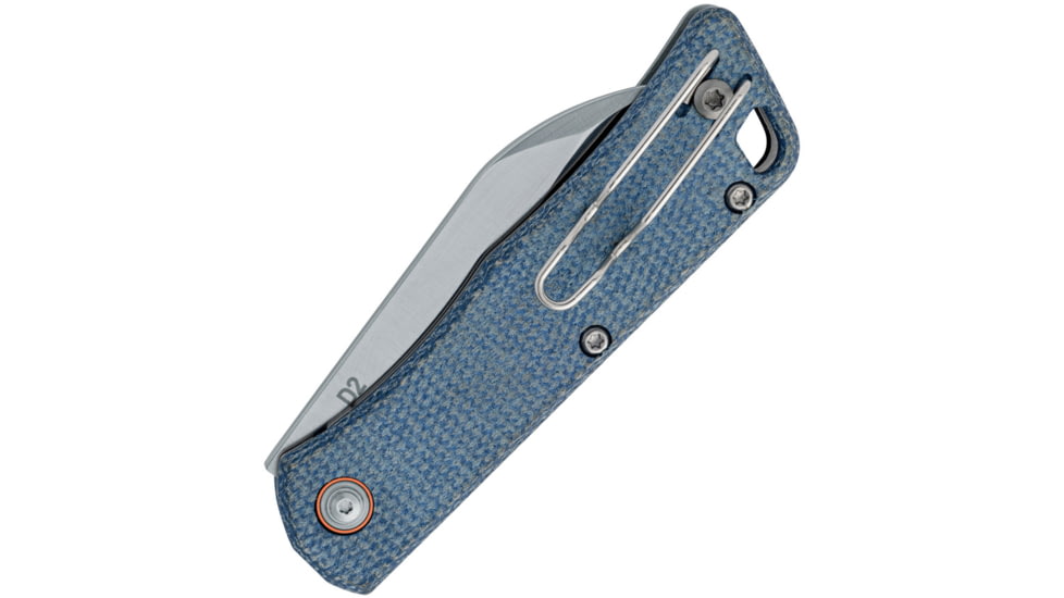Black Fox Teeny Linerlock Blue Micarta, BF785MIBL