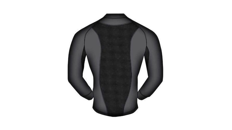 Blackhawk Engineered Fit LS 1/4 Zip Shirt 84BS01 - back view