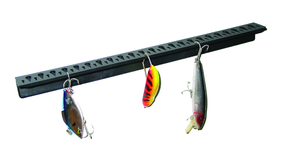 Black Marine Hook/Rig Holder Black W/Double Sided Tape, HR301