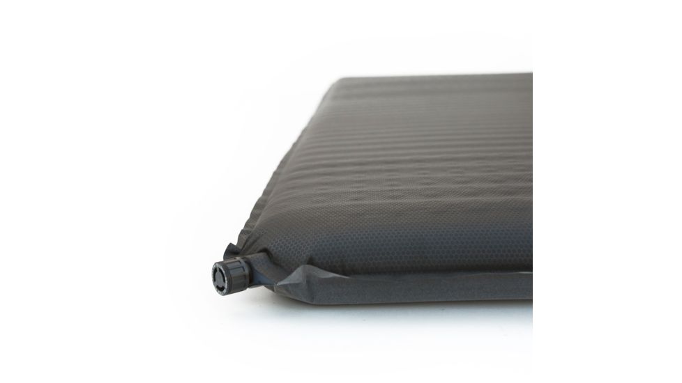 Black Pine Sports Backside Litewave 72x25x2 Airmat, Black, Large, 20082