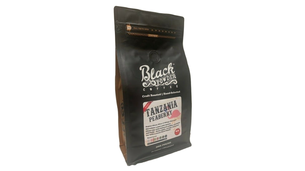 Black Powder Coffee Tanzania Peaberry Coffee Light Roast by Black Powder Coffee, carro-2357358