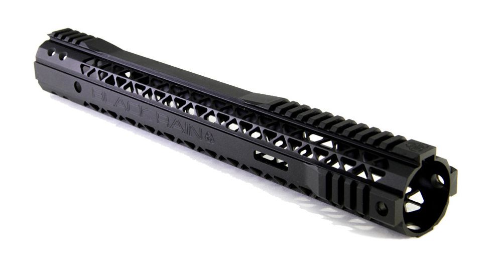 Black Rain Ordnance 15in Mlok Handguard .308, Black, BRO-MLOK-15-308