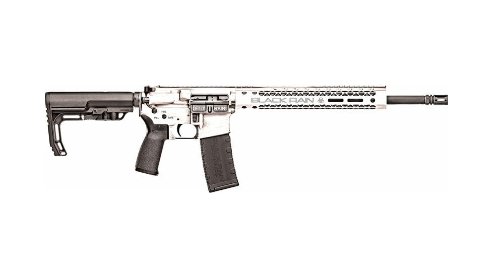 Black Rain Ordnance Black Spec+ Semi-Auto Rifle, 223 Rem/5.56 NATO, 16in Barrel