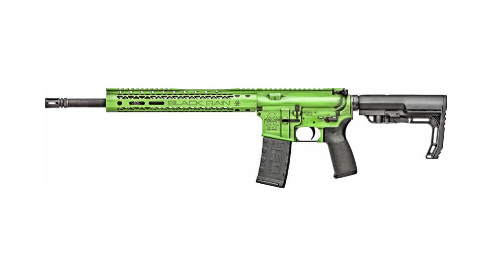 Black Rain Ordnance Black Spec+ Semi-Auto Rifle, 223 Rem/5.56 NATO, 16in Barrel