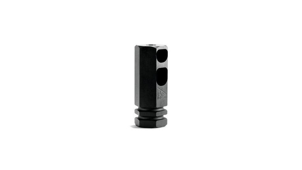 Black Rain Ordnance Hexagonal Compensator .308, Black BRO-HCC-BLK-308