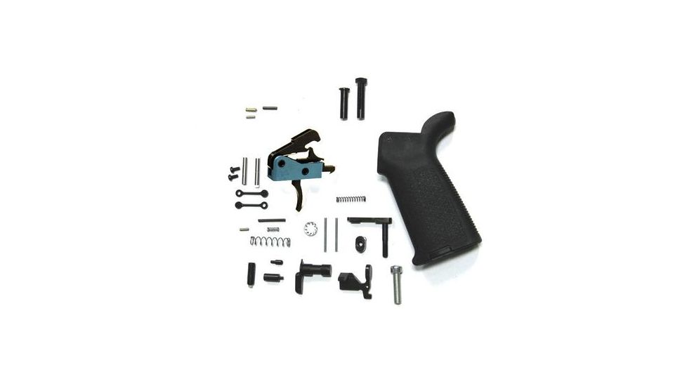 Black Rain Ordnance Lower Parts Kit, 5.56/.223, Black, BRO-LPK-BLK