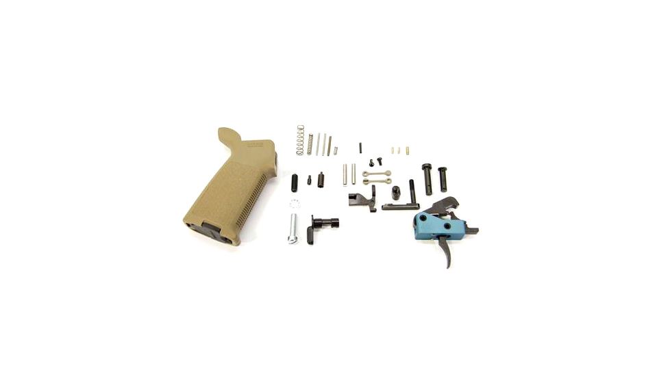 Black Rain Ordnance Lower Parts Kit, 5.56/.223, FDE, BRO-LPK-FDE