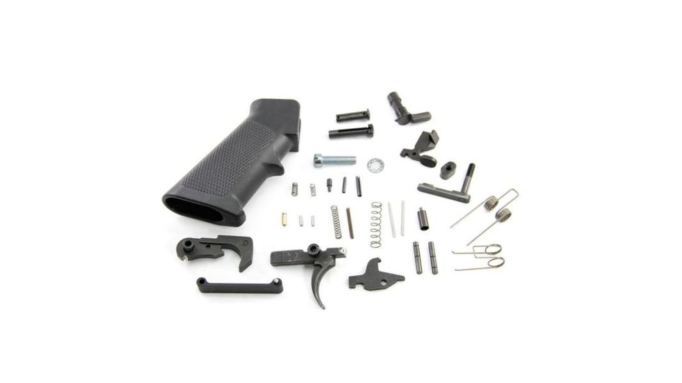 Black Rain Ordnance Lower Parts Kit GI Trigger, Black BRO-LPK-GI