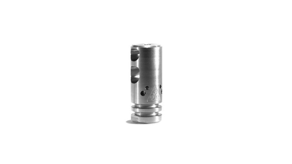 Black Rain Ordnance Round Compensator .308, Machined Shiny, BRO-RCC-MACH-308