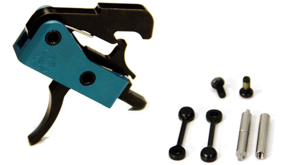 Black Rain Ordnance Single Stage Drop-In Trigger for AR-15 Rifle, 3.5lb Pull, KNS Pins BRO-DIT