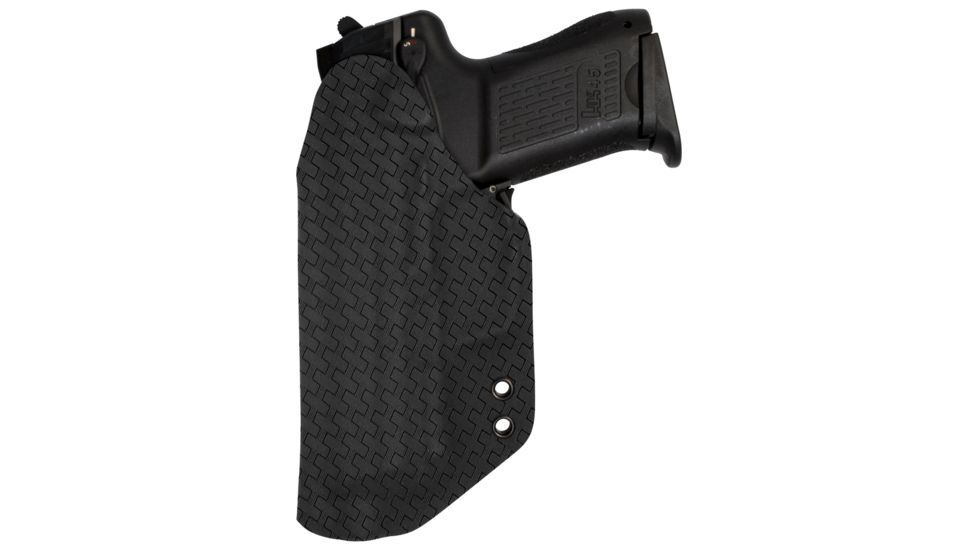 Black Rhino Concealment Concealed Carry IWB Holster System / 1911, Model 1911 4/25in Commander, Right Handed Shooter, Cant 0 Degrees, Basketweave, 191204134094