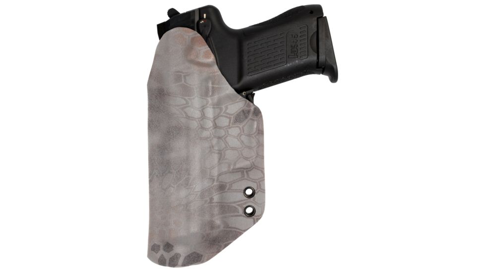 Black Rhino Concealment Concealed Carry IWB Holster System / Colt, Model Colt Rail Gun 1911 5in w/ Rail, Left Handed Shooter, Cant 0 Degrees, Kryptek Nomad, 191204181555