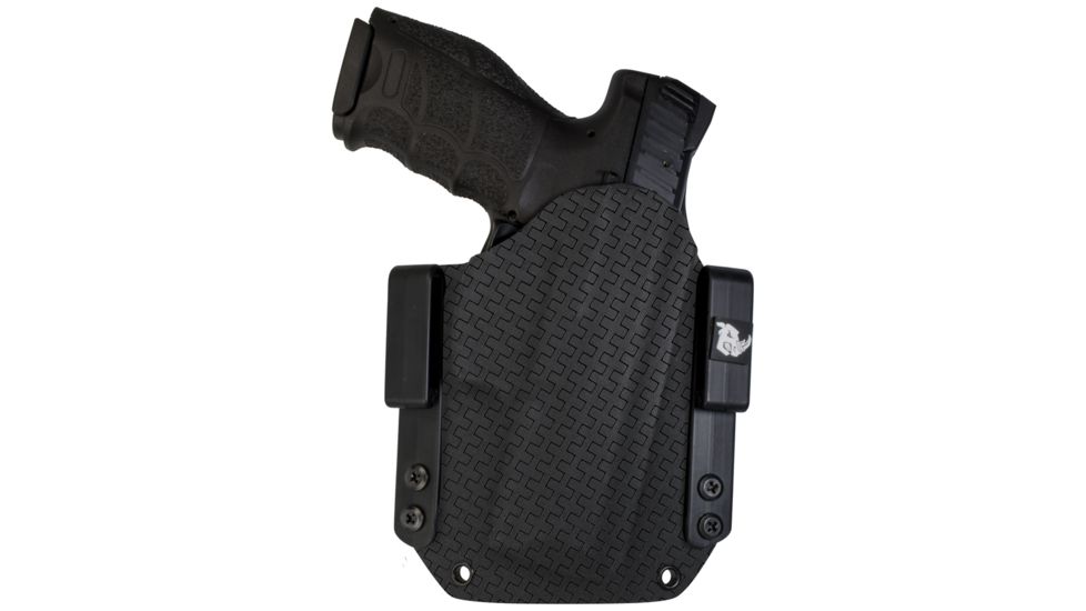 Black Rhino Concealment Tactical Carry Holster System / FN, Model FNX Tactical 45, Right Handed Shooter, Cant 15 Degrees, Basketweave, 191204899740