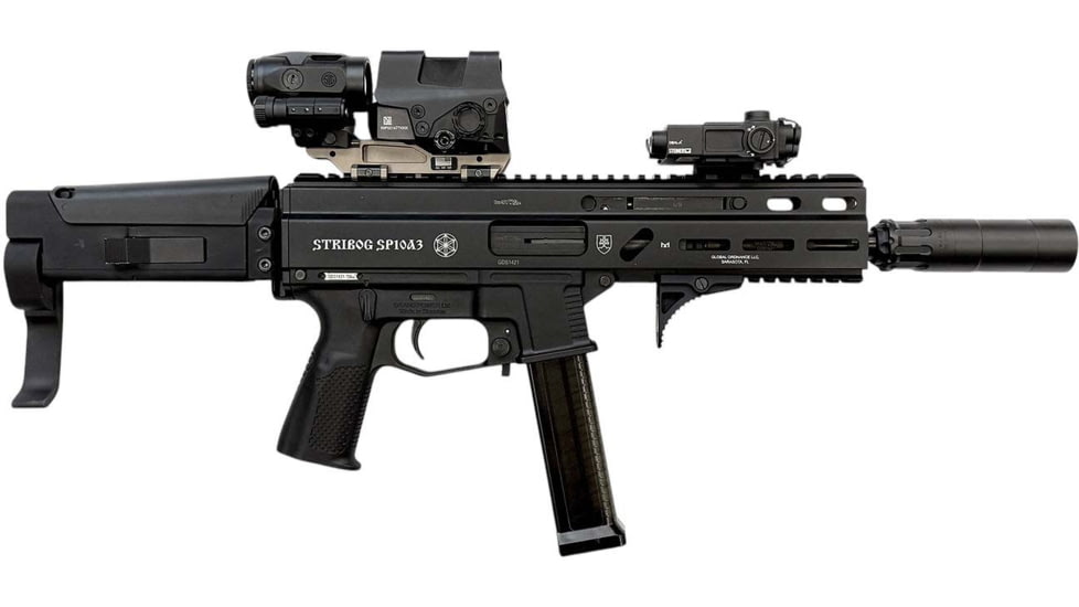 Black River Manufacturing ACX 1913 Collapsible Rifle Stabilizing Brace, Black, BRACXB1913BK