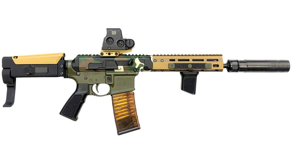 Black River Manufacturing ACX 1913 Collapsible Rifle Stabilizing Brace, Ral 8000, BRACXB1913R8