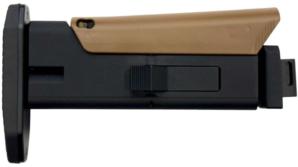 Black River Manufacturing ACX 5.5 Collapsible AK Stock, Coyote Brown, BRACXSAK55CB