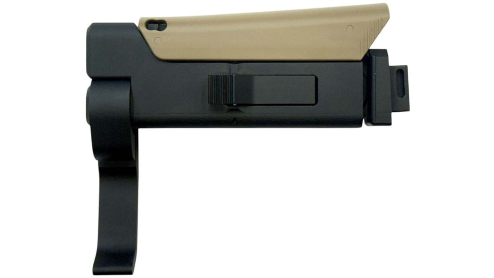 Black River Manufacturing ACX AK 4.5 Collapsible Rifle Stabilizing Brace, FDE, BRACXBAK45FDE