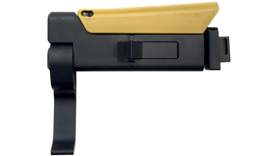 Black River Manufacturing ACX AK 4.5 Collapsible Rifle Stabilizing Brace, Ral 8000, BRACXBAK45R8