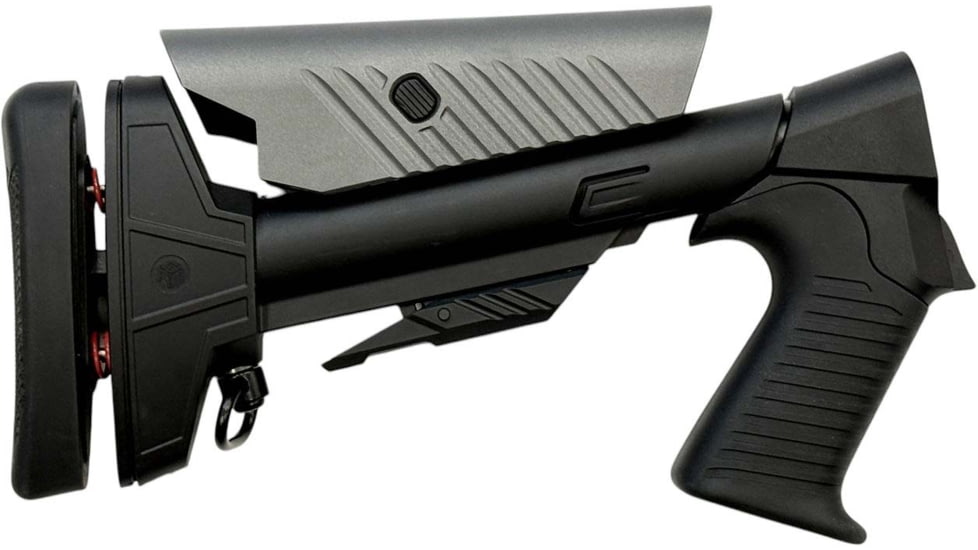 Black River Manufacturing Elite Beretta 1301 Collapsible Shotgun Stock, Gray, BRPTCSGR