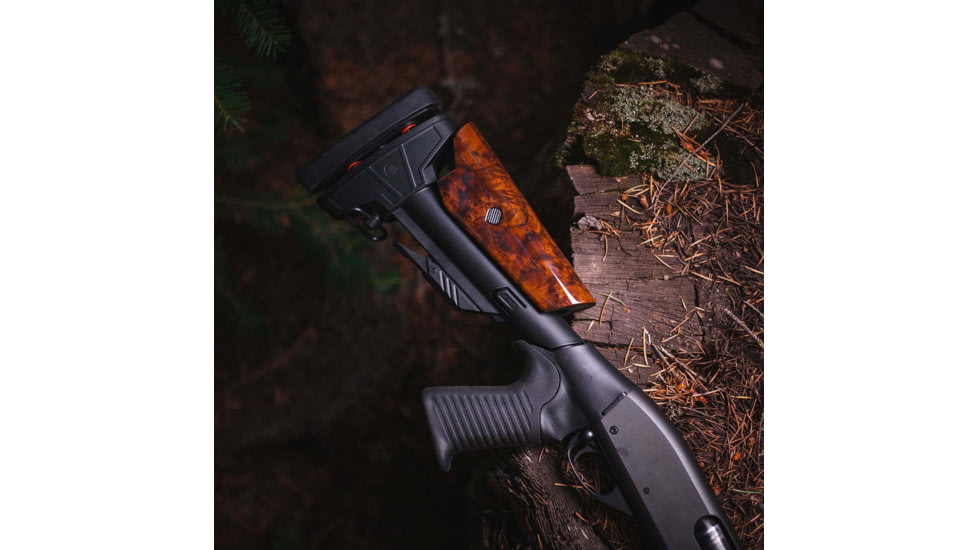 Black River Manufacturing Elite Remington 870 Collapsible Shotgun Stock, Walnut, BRPRCSWAL