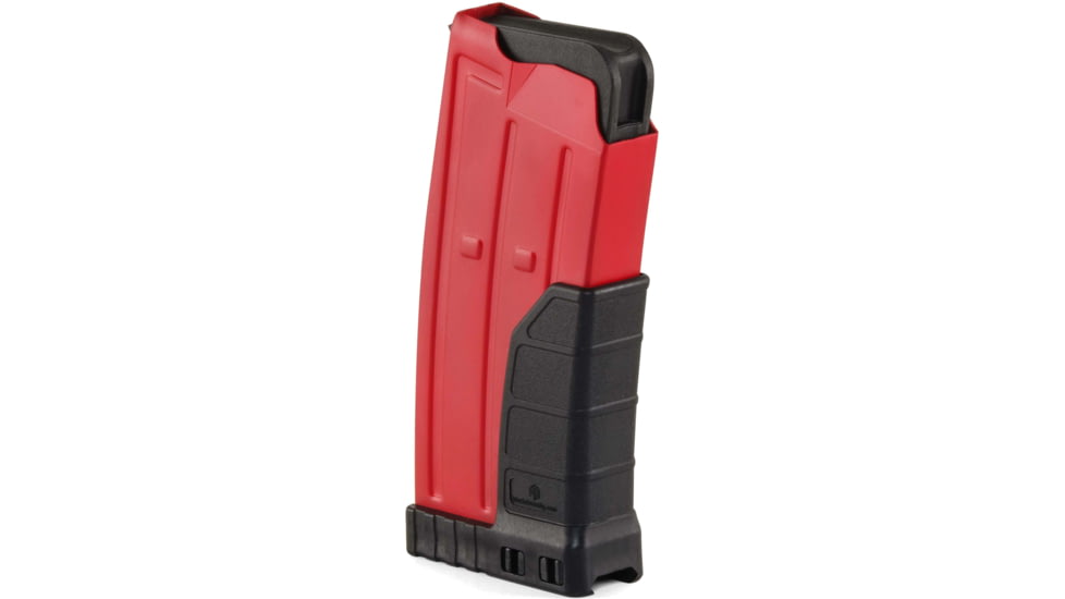 Black River Manufacturing Typhoon Defense F12/X12, 12 Gauge, 5 Round, Shotgun Magazine, Red/Black, BRSM05RD01-5RD