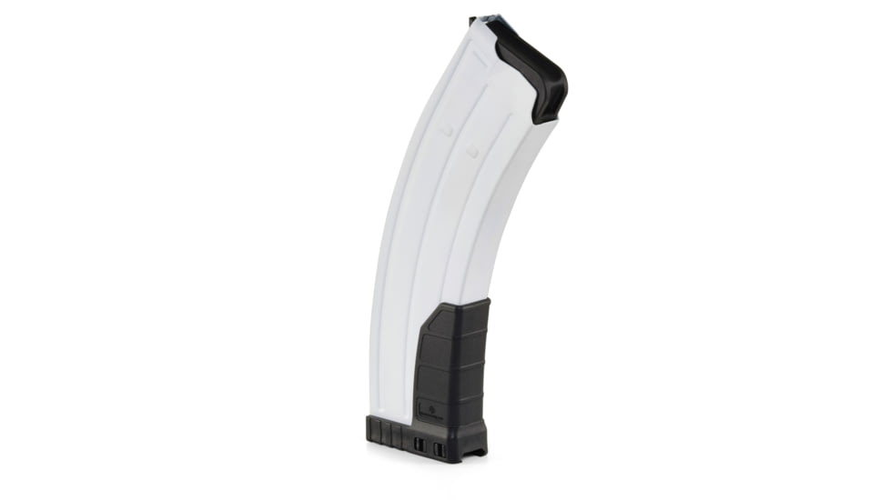 Black River Manufacturing Typhoon Defense F12/X12, 12 Gauge, 10 Round, Shotgun Magazine, White/Black, BRSM10WT01-10RD