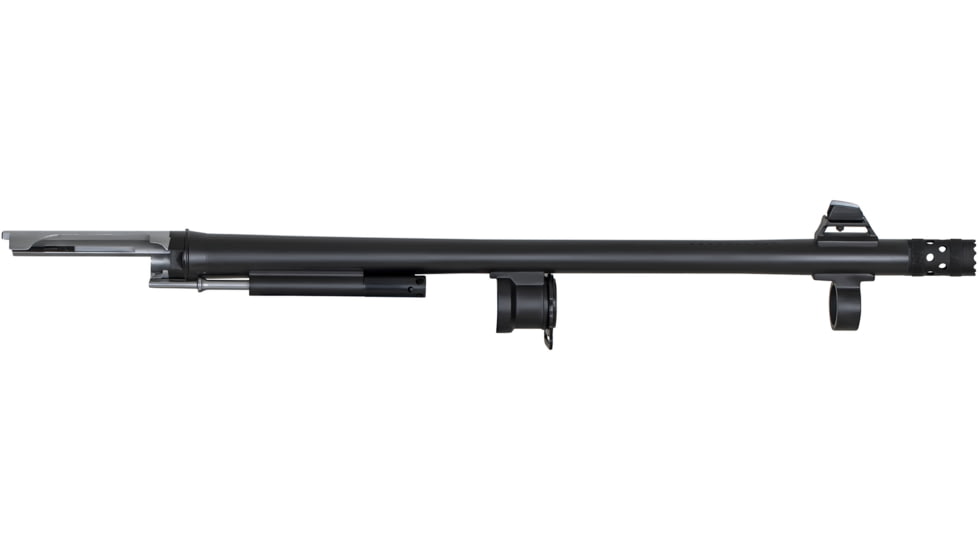 Black River Manufacturing Non Ported Benelli M4 12 Gauge Shotgun Barrel, 18.5 in, Chrome Linded, Black, BRBMNPBBK