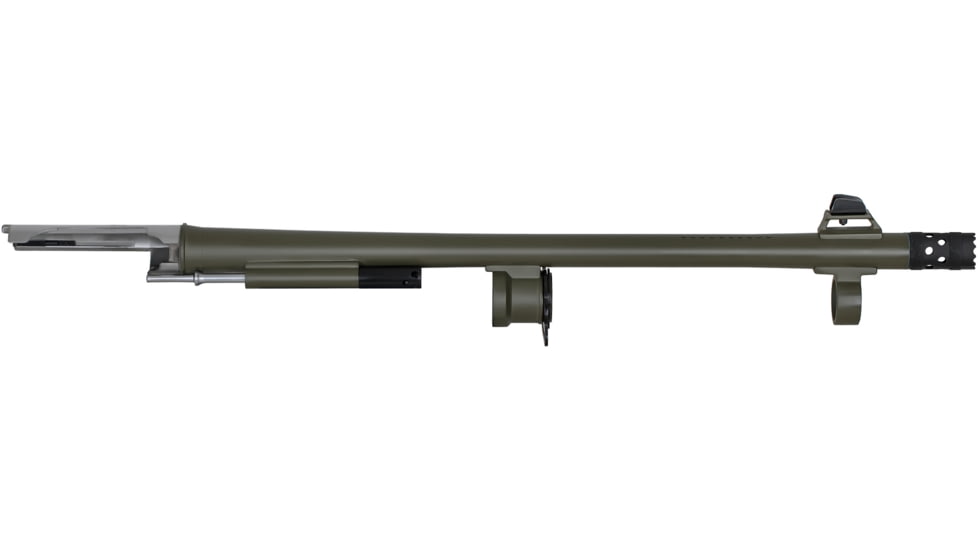 Black River Manufacturing Non Ported Benelli M4 12 Gauge Shotgun Barrel, 18.5 in, Chrome Linded, OD Green, BRBMNPBOD