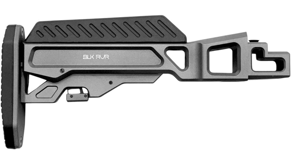 Black River Manufacturing ZULU Collapsible AK Stock, Gray, BRZUAKCSGY