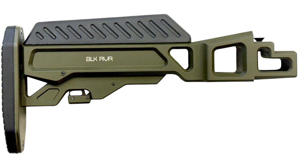 Black River Manufacturing ZULU Collapsible AK Stock, OD Green, BRZUAKCSOD
