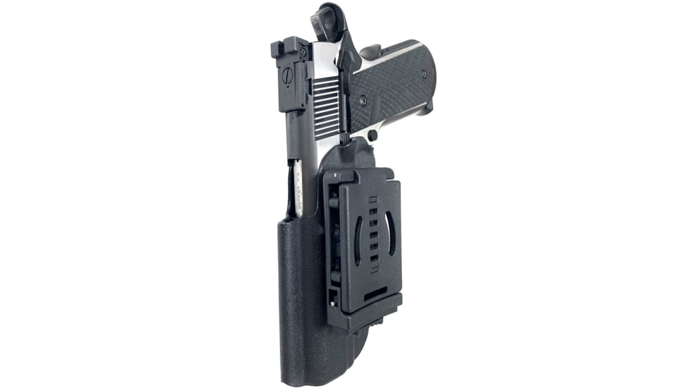 Black Scorpion Outdoor Gear 1911 4.25in Pro IDPA Competition Holster, Right Hand, Black, HC03-IDPA-19114BKRH