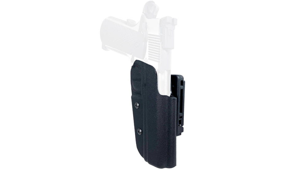 Black Scorpion Outdoor Gear 1911 4.25in Pro IDPA Competition Holster, Right Hand, Black, HC03-IDPA-19114BKRH