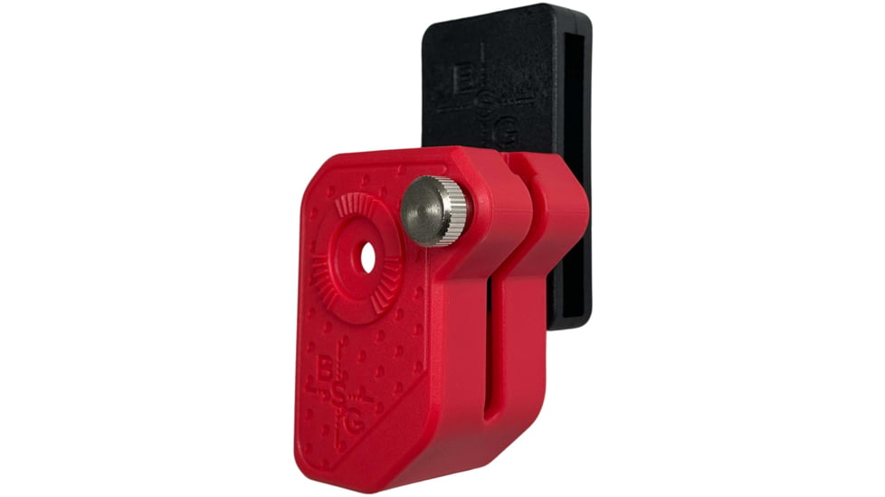 Black Scorpion Outdoor Gear Ambidextrous Double Stack Magazine Pouch, Ambidextrous, Red, MP08-3333-01RED
