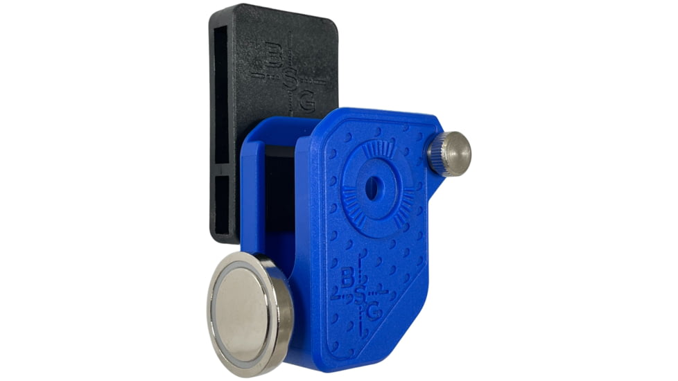 Black Scorpion Outdoor Gear Ambidextrous Double Stack Magazine Pouch w/ Magnet, Ambidextrous, Blue, MP08-3333-01BLUEMG