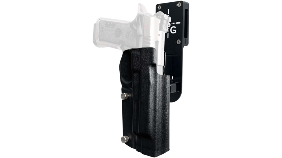 Black Scorpion Outdoor Gear Beretta 92X Performance Pro Heavy Duty Competition Holster, Right, Black/Black, HCD1-USPSABS-B92XBKRH