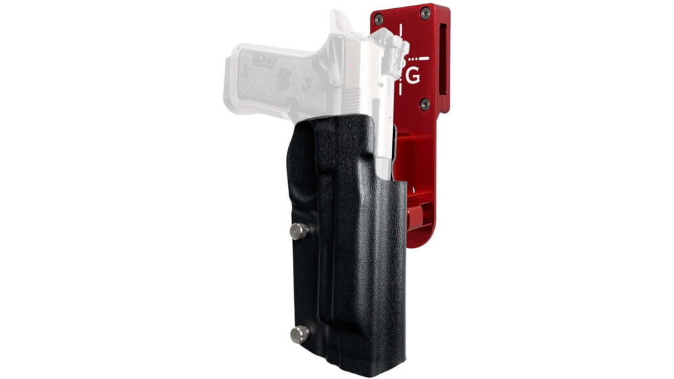 Black Scorpion Outdoor Gear Beretta 92X Performance Pro Heavy Duty Competition Holster, Right, Red/Black, HCD2-USPSABS-B92XBKRH