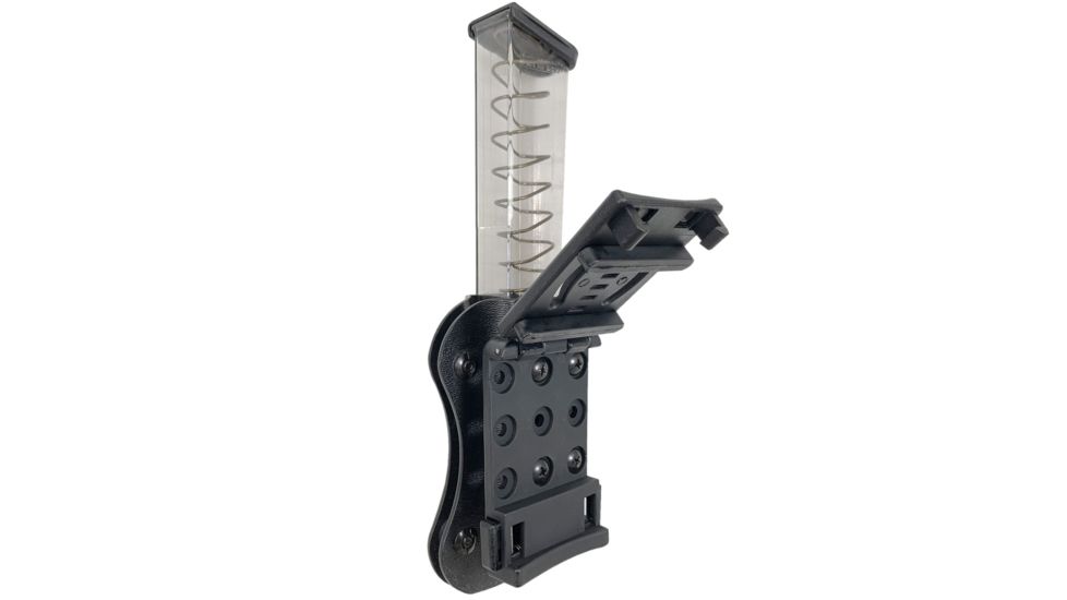 Black Scorpion Outdoor Gear Competition Magazine Pouch, Glock PCC, OWB, 1.5 - 1.75in Belts, Kydex, Black, MP07-PCCOW-BK