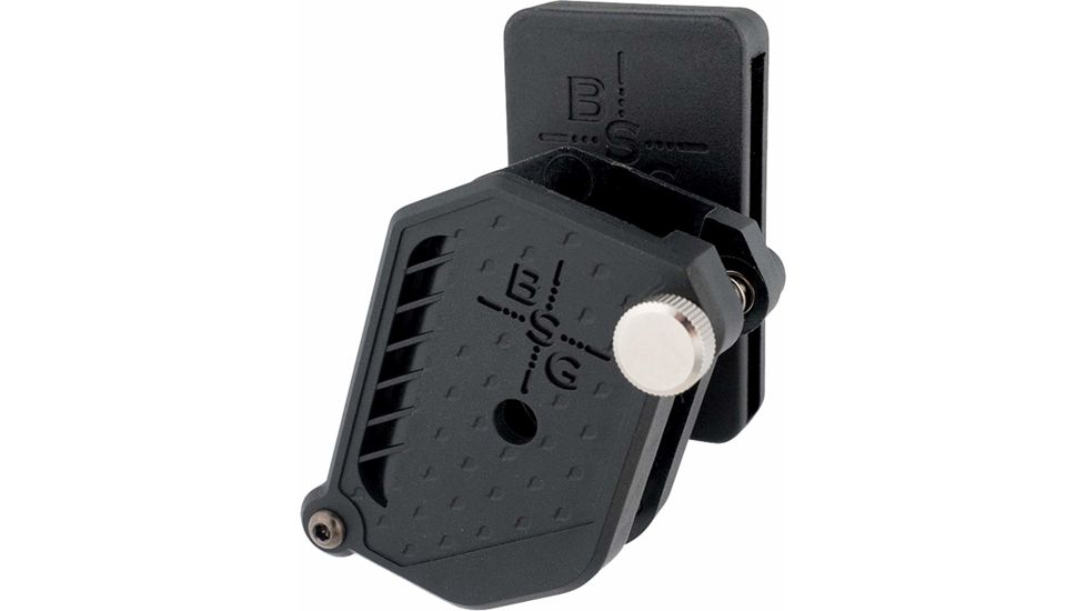 Black Scorpion Outdoor Gear Competition OWB Belt Pistol Magazine Pouch, RH, 2XL,  Black, CO17-BTXXLBK-MPGMBK-HO2011BK