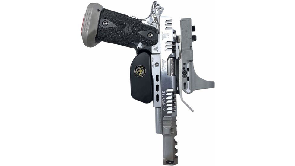 Black Scorpion Outdoor Gear Competition OWB Belt Pistol Magazine Pouch, RH, 2XL,  Black, CO17-BTXXLBK-MPGMBK-HO2011BK