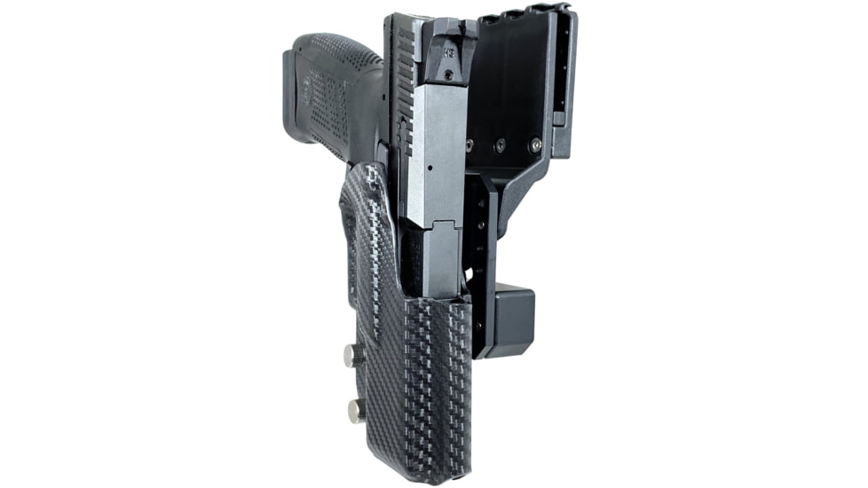 Black Scorpion Outdoor Gear CZ P-10 C Pro Competition Holster, Right Hand, Carbon Fiber, HC04-USPSA-CZP10CFRH
