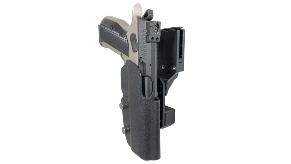 Black Scorpion Outdoor Gear CZ Shadow 2 Pro Competition Holster, Left Hand, Black, HC04-USPSA-SHADOWIIBKLH