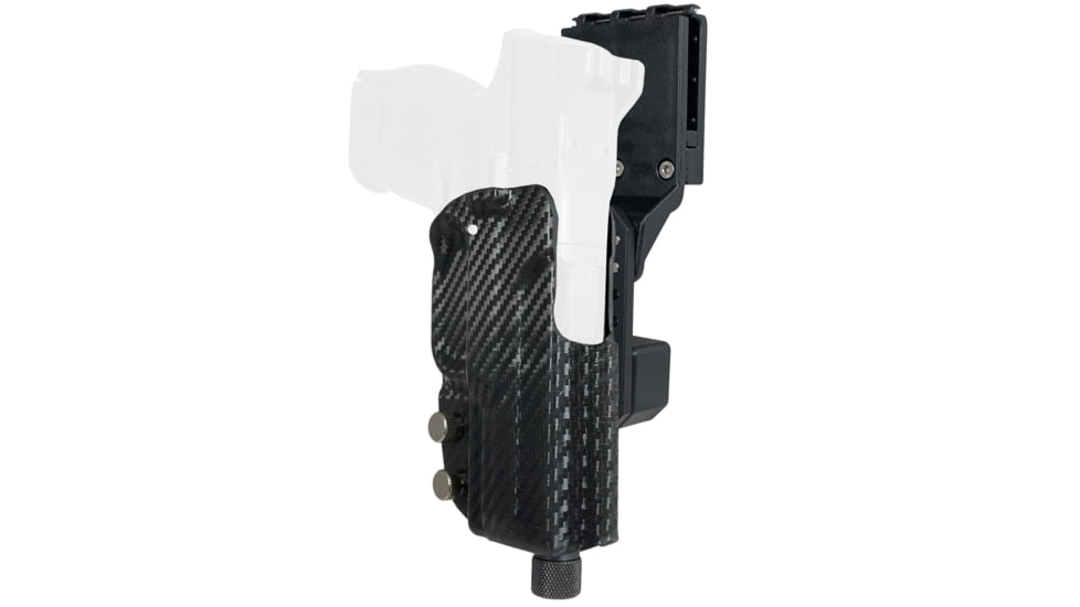 Black Scorpion Outdoor Gear FNH 509 Compact/Midsize Pro Competition Holster, Left Hand, Carbon Fiber, HC04-USPSA-FN509CFLH