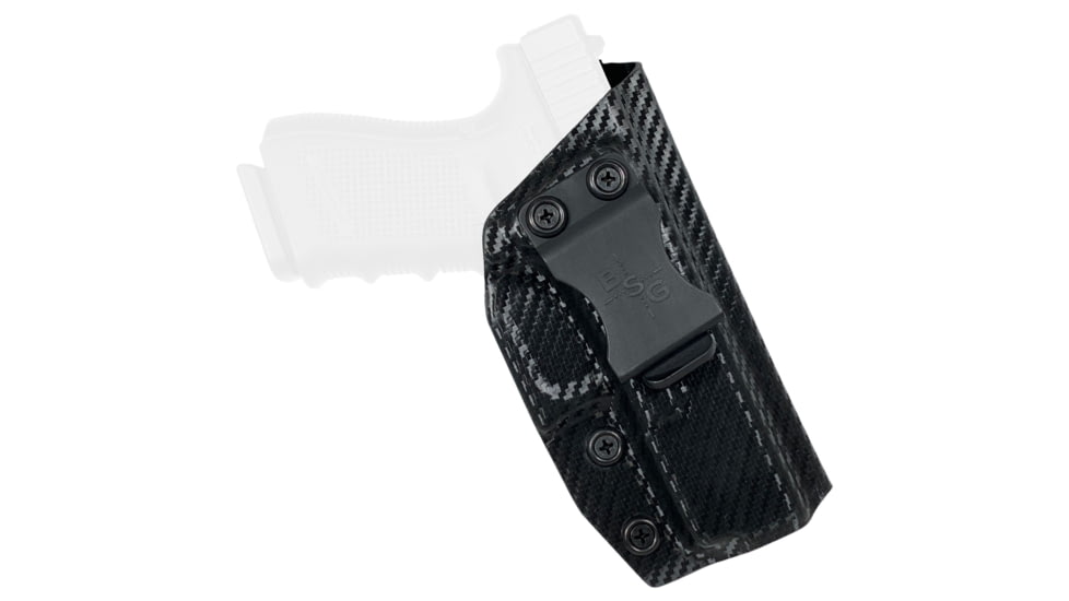Black Scorpion Outdoor Gear Glock 19, 19X, 23, 32, 45 IWB Full Profile Holster, Right Hand, Carbon Fiber, HC21-IWB01-GL19-CFRH