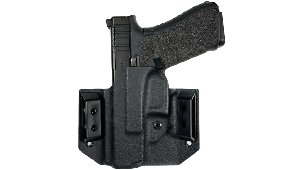 Black Scorpion Outdoor Gear Glock 19, 19X, 23, 32 OWB Kydex Holster, Right, Black, HC24-OWBCONCEL-GL19BK