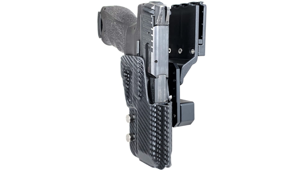 Black Scorpion Outdoor Gear Heckler &amp; Koch VP9 Pro Competition Holster, Right Hand, Carbon Fiber, HC04-USPSA-VP9CFRH