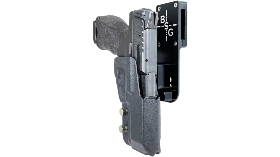 Black Scorpion Outdoor Gear Heckler &amp; Koch VP9 Pro Heavy Duty Competition Holster, Right Hand, Black Shell / Black, HCD1-USPSABS-VP9BKRH