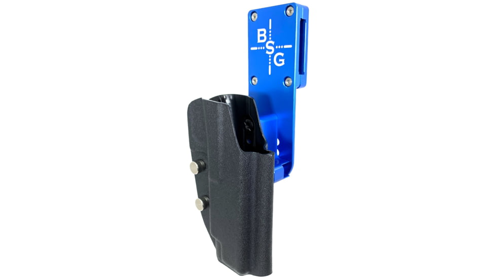 Black Scorpion Outdoor Gear Heckler &amp; Koch VP9 Pro Heavy Duty Competition Holster, Right Hand, Blue Shell / Black, HCD3-USPSABS-VP9BKRH